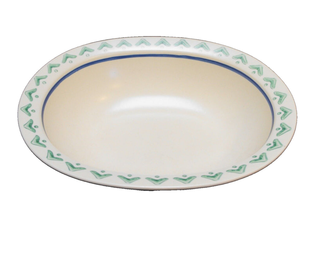 Pfaltzgraff Nordic Christmas Oval Vegetable Bowl Reindeer