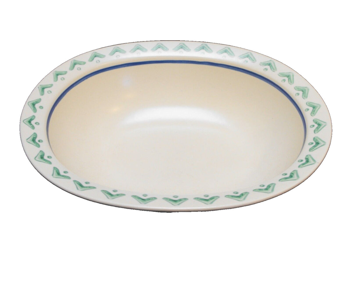 Pfaltzgraff Nordic Christmas Oval Vegetable Bowl Reindeer