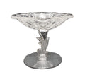 Fostoria Navarre Etch Baroque Blank Compote Comport 4 1/2 IN x 5 1/2 IN