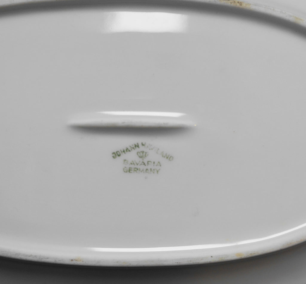 Johann Haviland Bavaria Floral Spendor Butter Dish