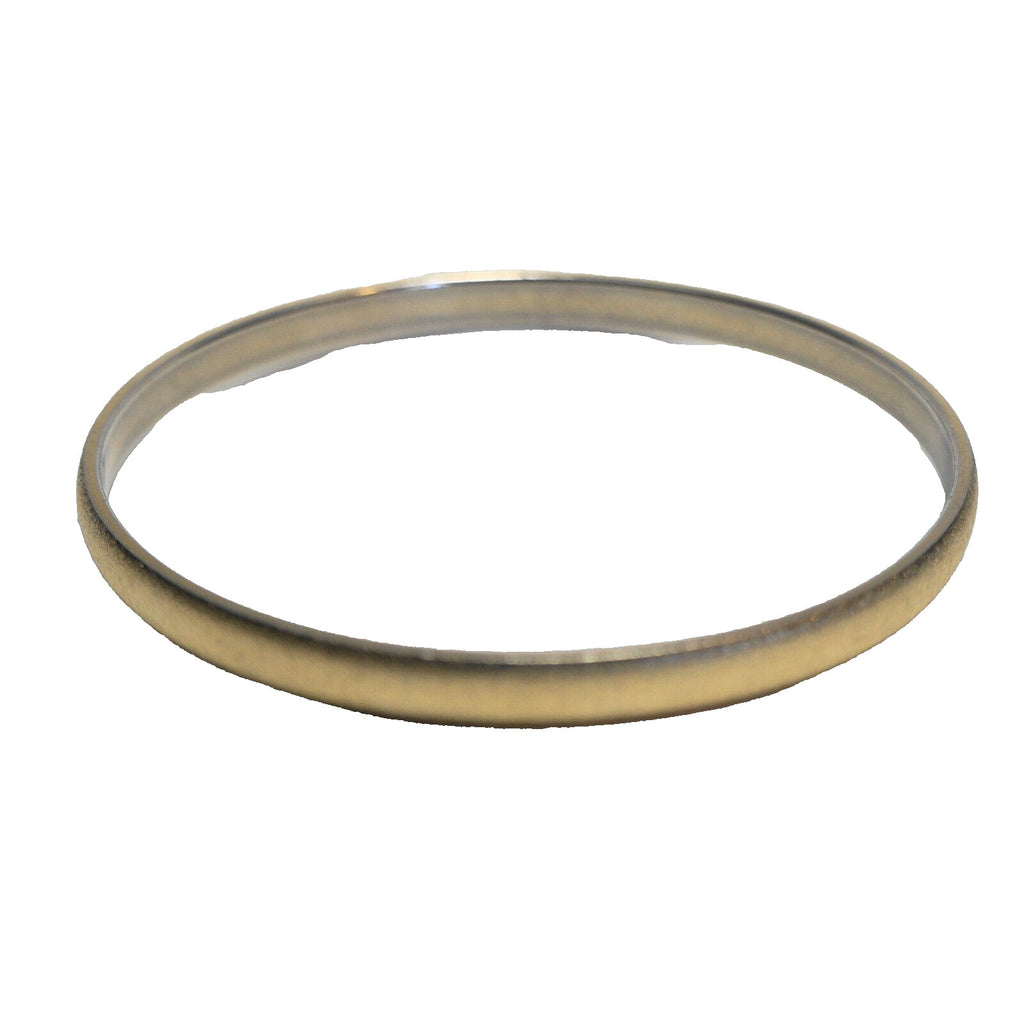 Monet Brushed Gold Tone Narrow Bangle Bracelet