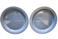 Nancy Calhoun Solid Sky Blue Dinner Plates Pair