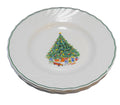 House of Salem Noel Porcelle Rimmed Soup Bowls Set of 4