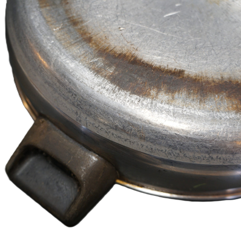 Farberware Aluminum Clad Stainless Steel 12" Skillet Frying Pan Chicken Fryer