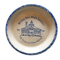 Rising Sun High School 75 Years Salt Glazed Pie Plate Eldreth Pottery