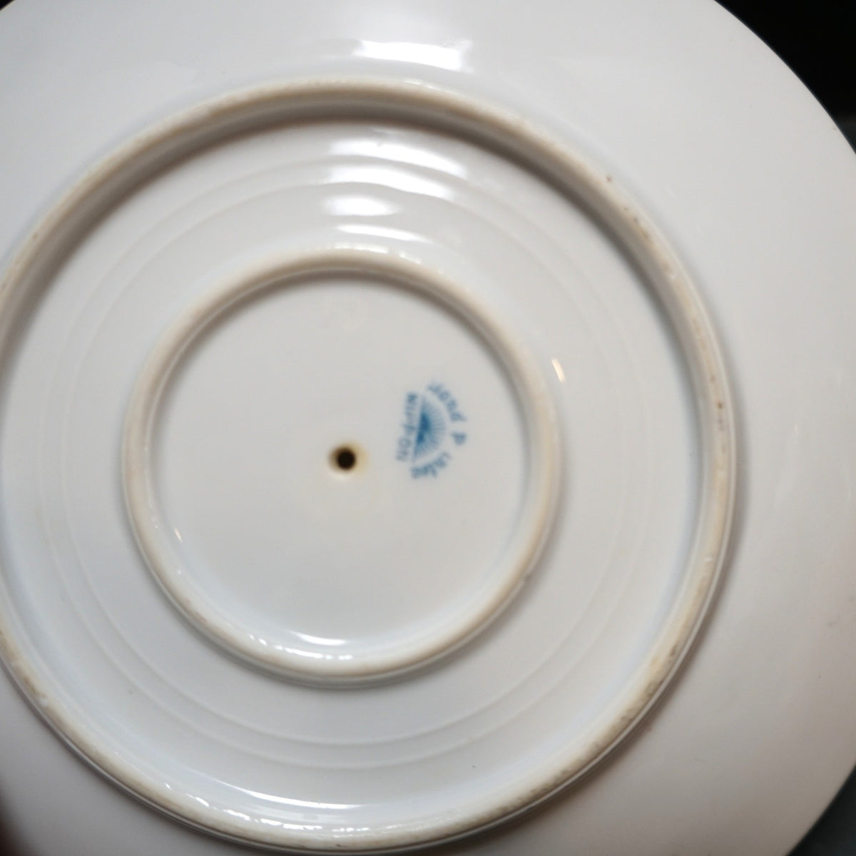 Nippon Rising Sun Two Tier Pedestal Bowl Plate Cracker Tea Party Server