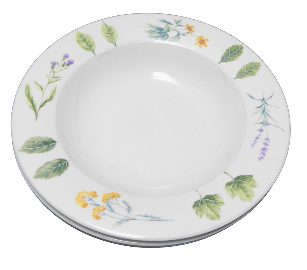 Mikasa Nature's Harmony Rimmed Soup Bowls Set of 3