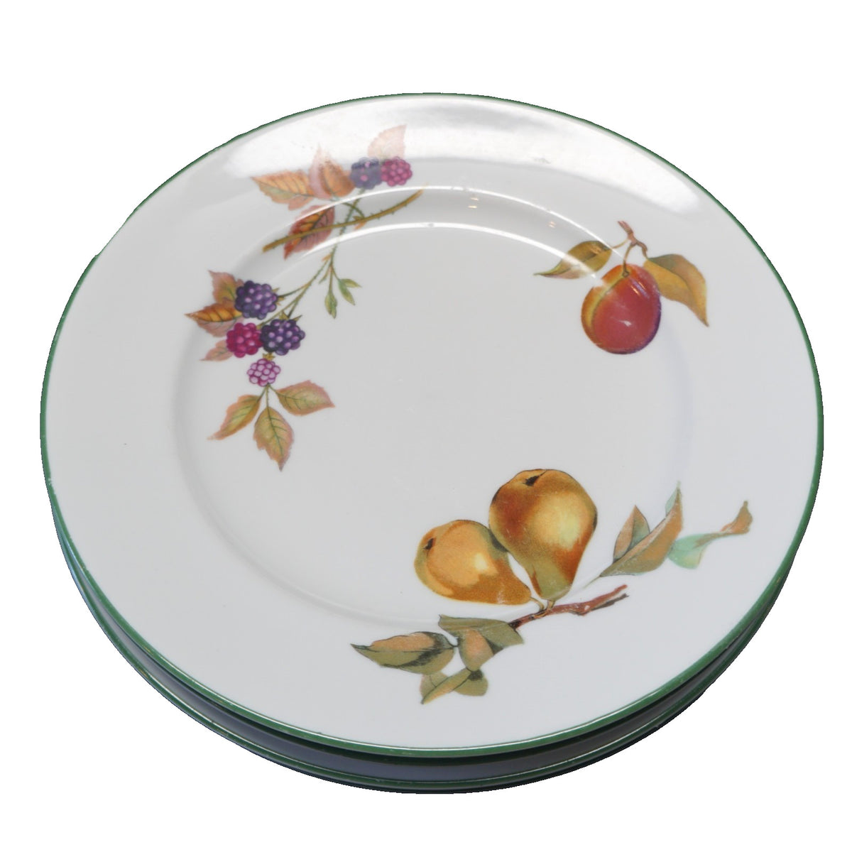 Royal Worcester Evesham Vale Salad Plates Set of 4