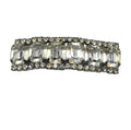 Clear Rhinestone Bar Slide Buckle Pendant