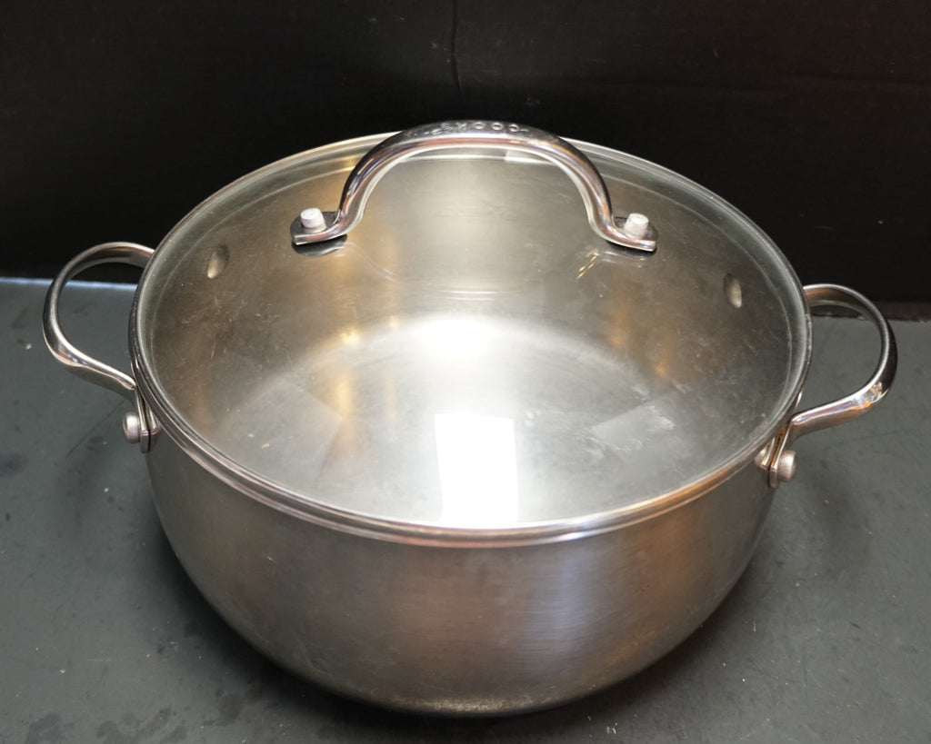 SOLD! Vintage Cook's JC Penney Stainless 18/10 5 Qt Stock Pot