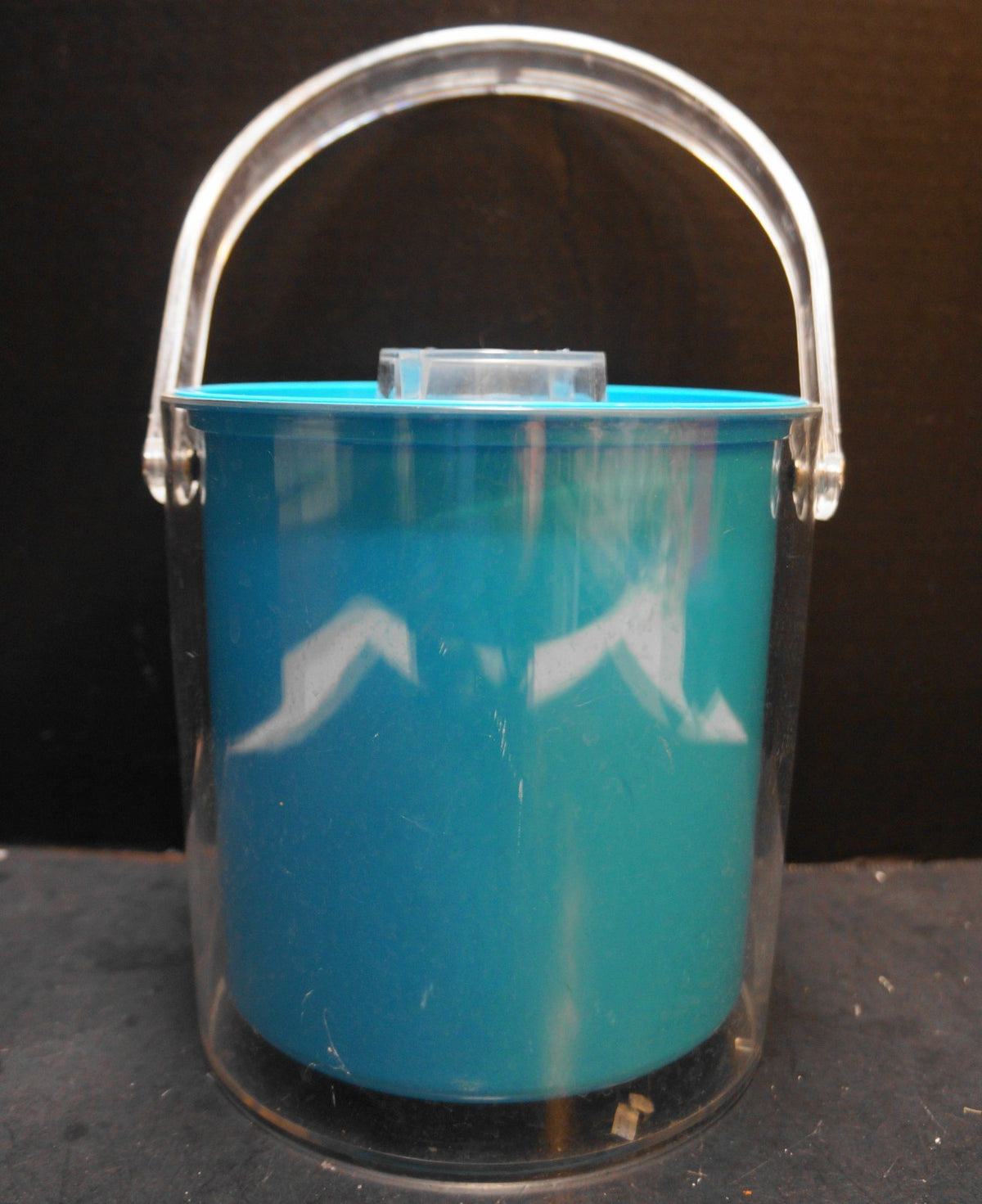 Martha Stewart Living Kmart Acrylic Ice Bucket Clear Blue