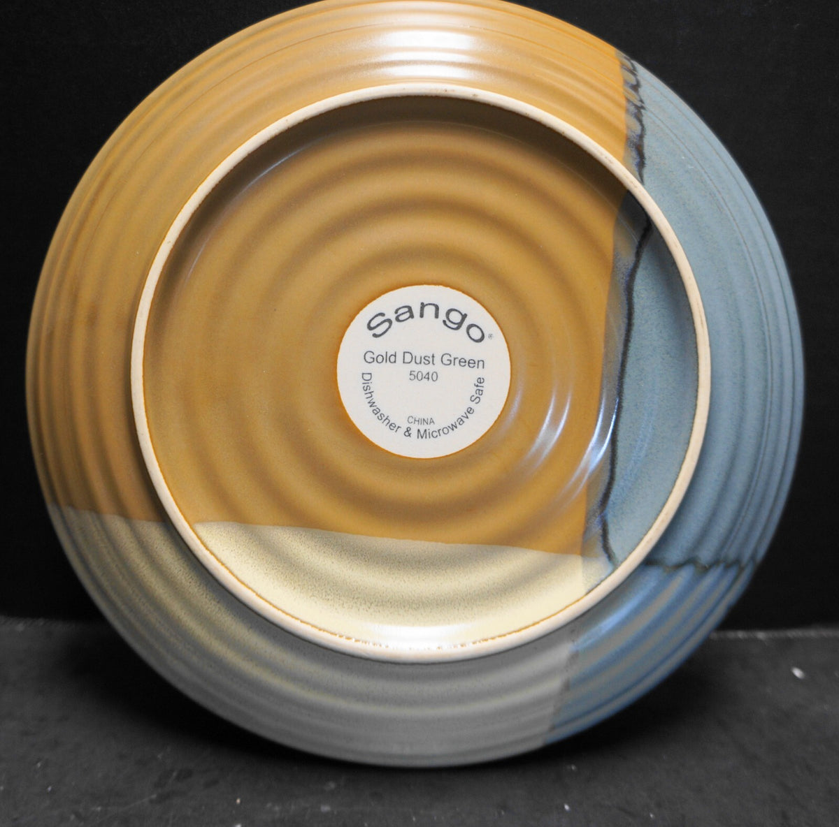 Sango Gold Dust Green Salad Plate