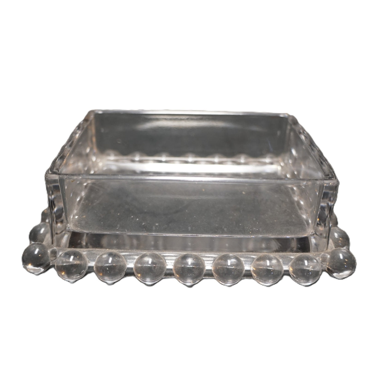 Imperial Candlewick Cigarette Box No Lid
