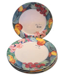 Mikasa Exotic Garden Dinner Plates Set of 4