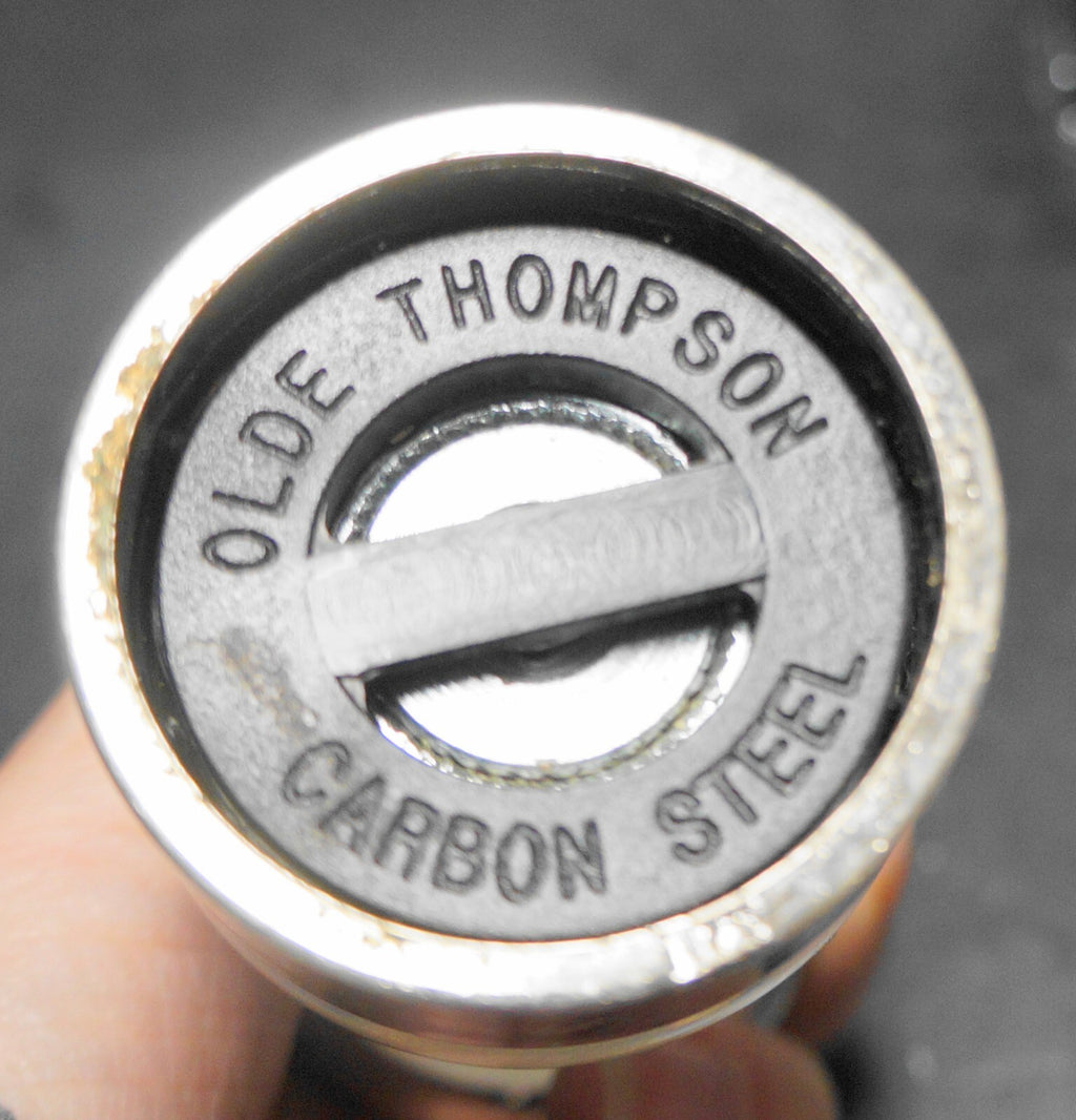 Olde Thompson Monterey Clear Acrylic Pepper Grinder Salt Chrome Caddy