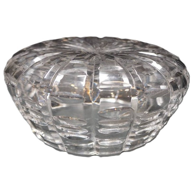 Waterford Crystal Tralee 5" Tapered Serving Bowl Cut Vertical Ovals