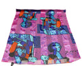 Picasso Abstract Cubism Scarf Seated Woman 21 IN Pink Purple Blue