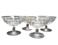 Fostoria American Flared Champagne Sherbets Set of 4