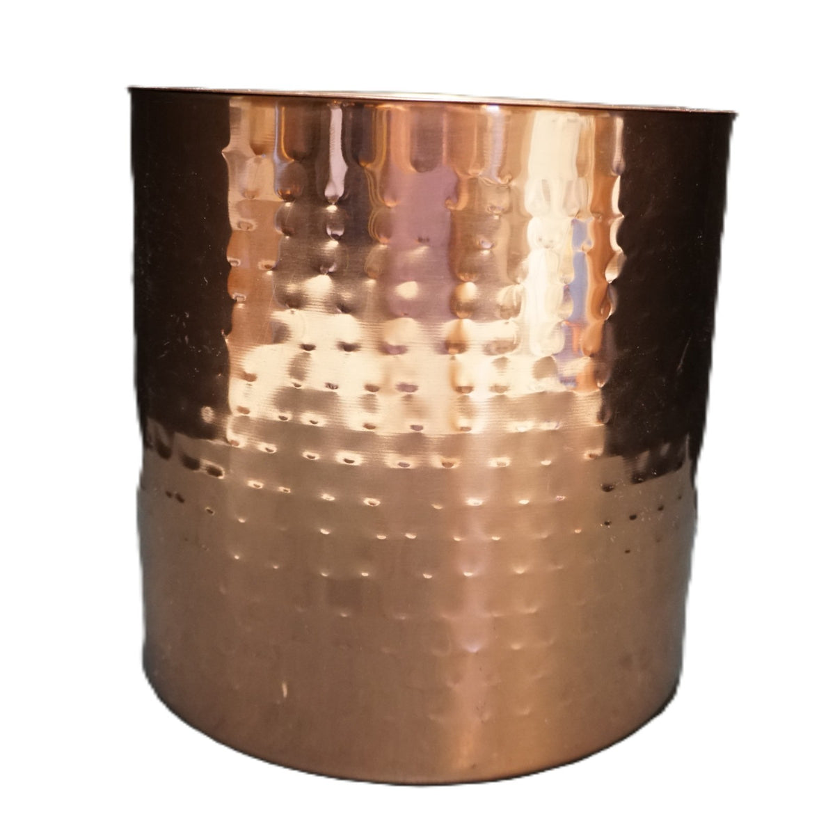 SOLD Pier 1 Hammered Copper Ice Bucket