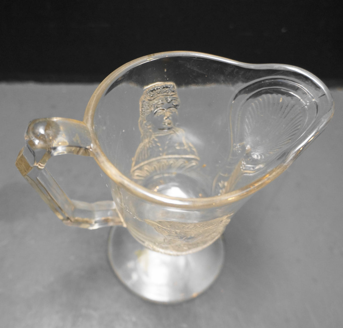 EAPG Actress Creamer 1879 Crystal Glass Co Adams Co