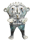 Congo Kungu Bronze Verdigris Fertility Doll Female