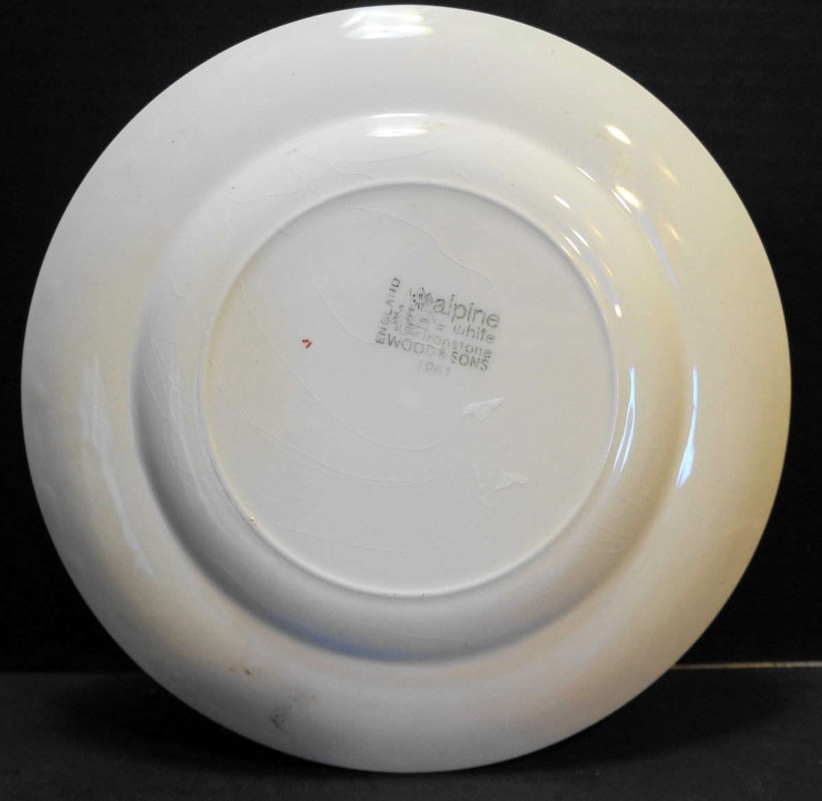 Canada Centennial Brown Transferware Hand Tinted Souvenir Plate Wood & Sons