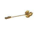 Monet Gold Tone Leaves Leaf Stick Pin
