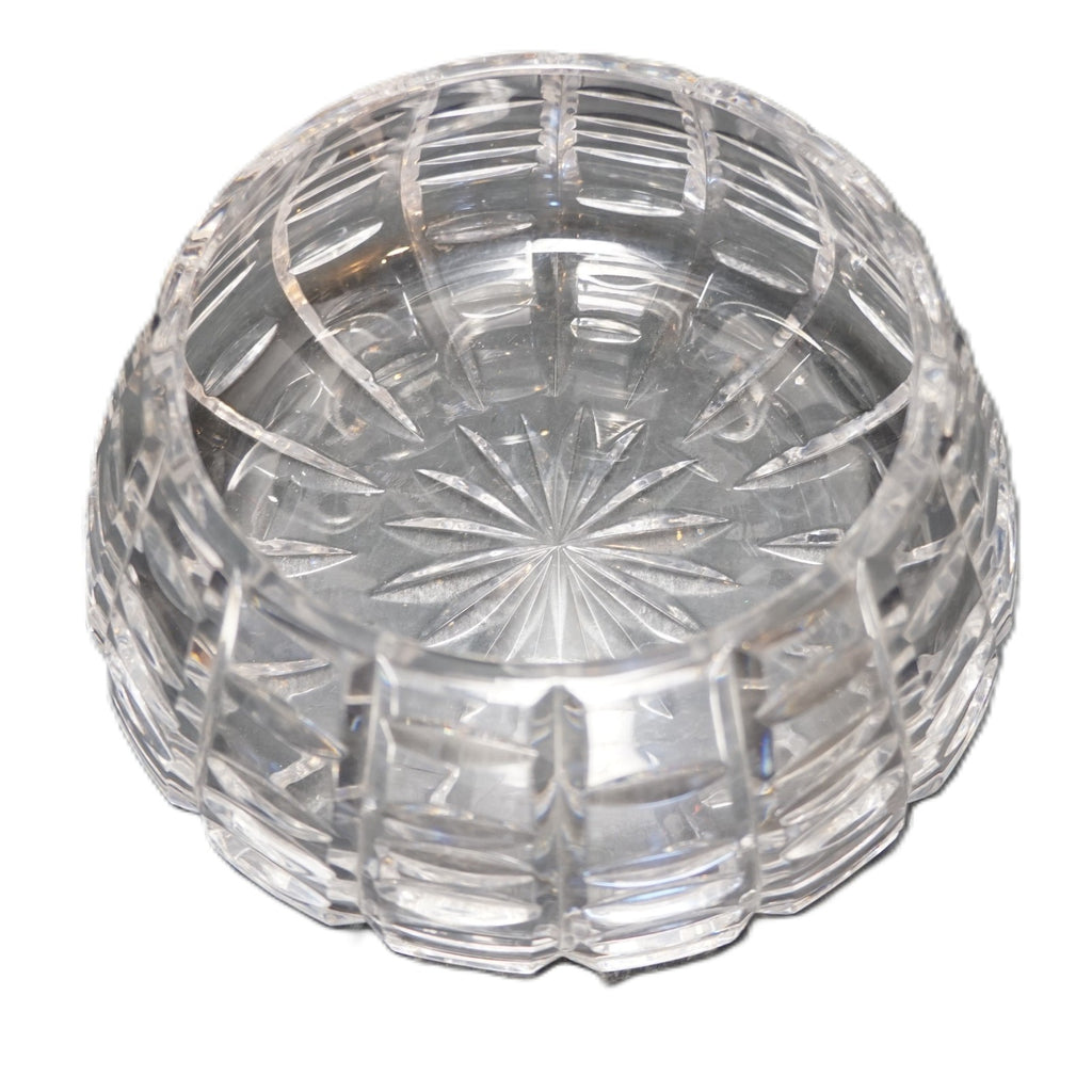 Waterford Crystal Tralee 5" Tapered Serving Bowl Cut Vertical Ovals