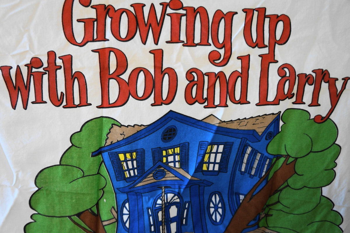 VeggieTales Growing Up WIth Bob and Larry Growth Chart Fabric Panel