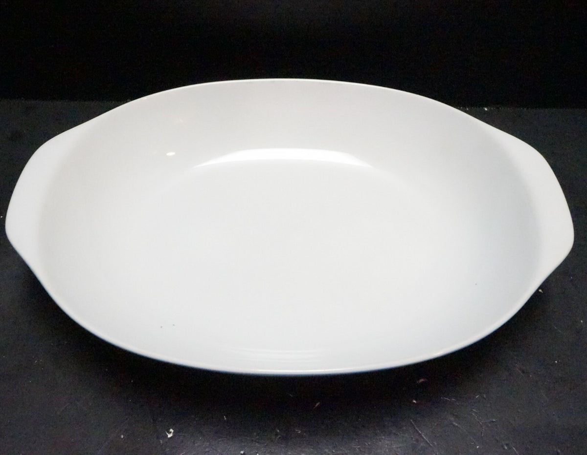 Noritake Sky Blue White Oval Serving Bowl