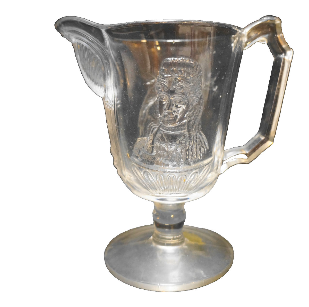 EAPG Actress Creamer 1879 Crystal Glass Co Adams Co
