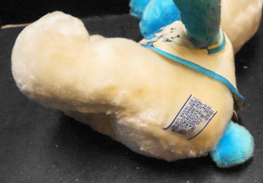 Plush Smurf 1982 Walter Berrie Peyo Musical Lullabies Moving Head