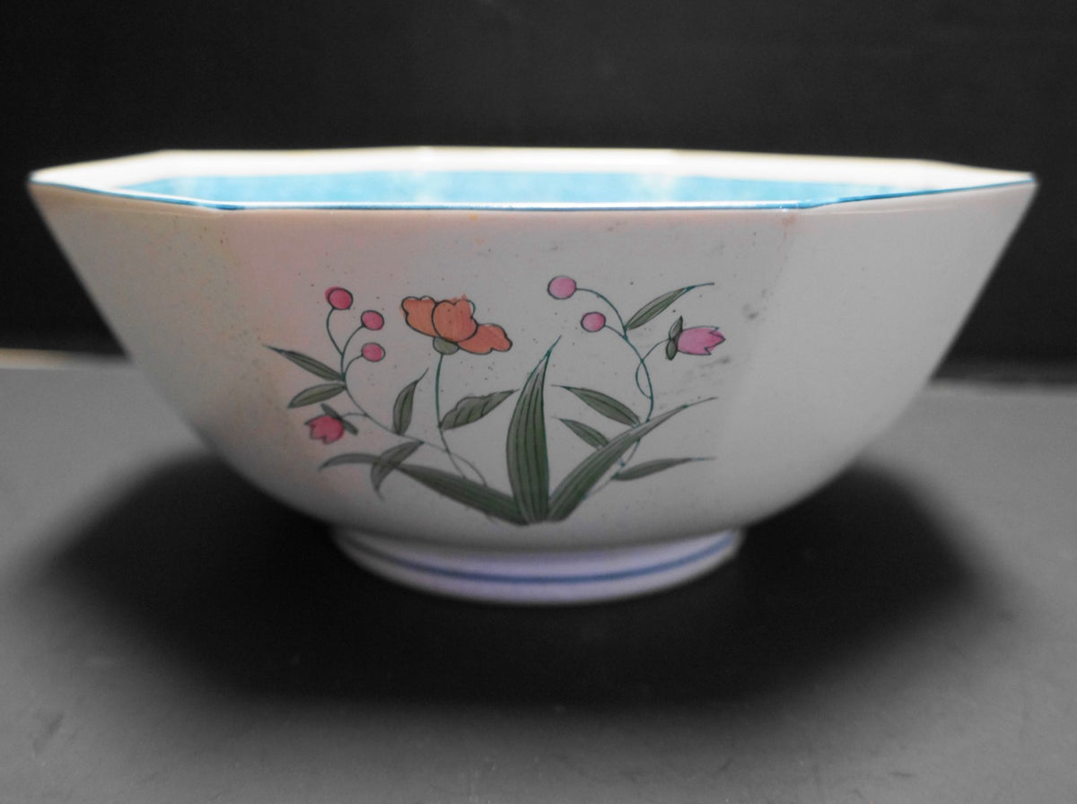 Andrea by Sadek Fleur de Chantilly Serving Bowl Octagon