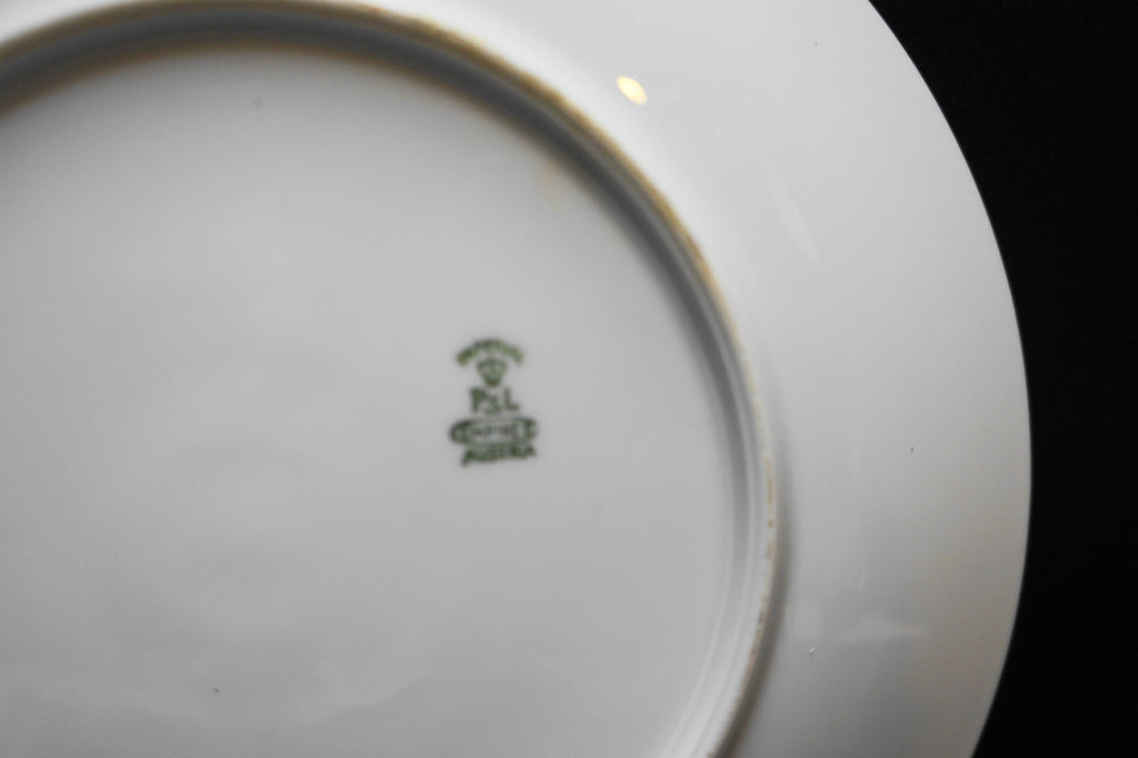 Hand Painted Blackberries Cabinet Plate Imperial Austria Empire PSL 9"