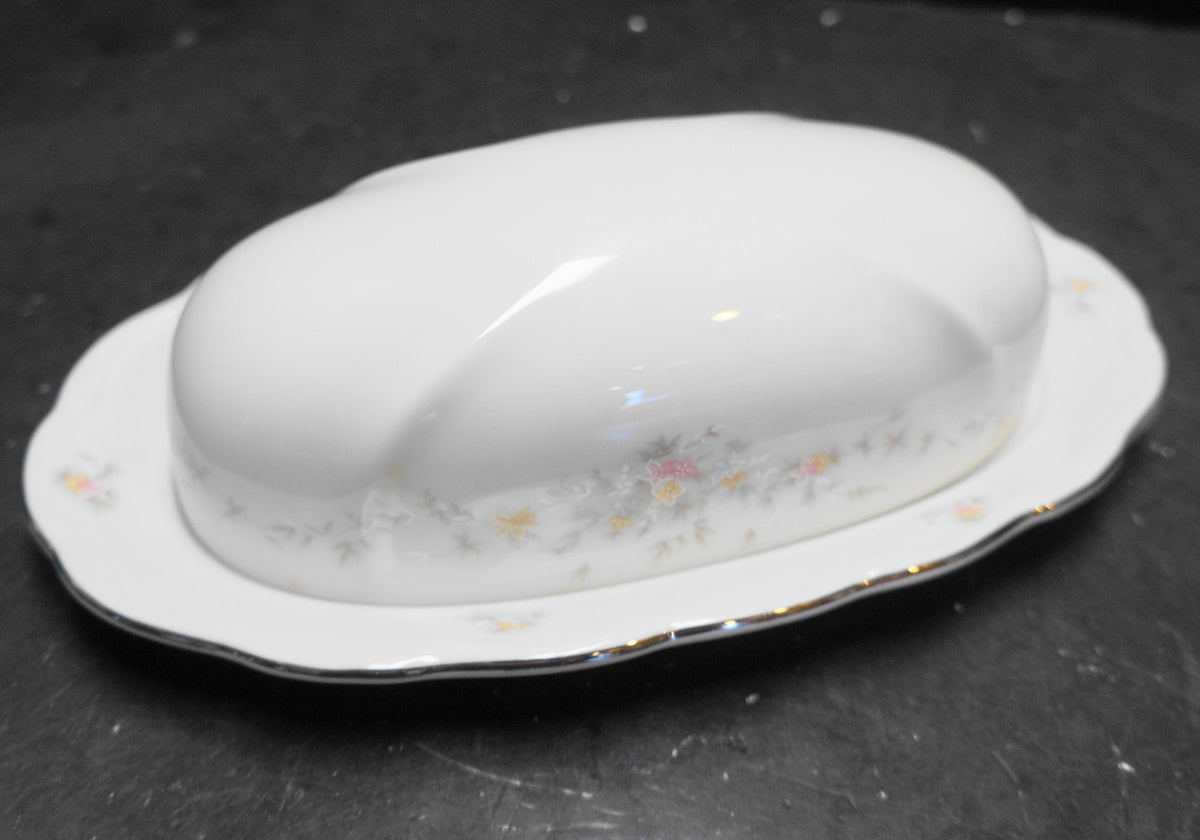 Johann Haviland Bavaria Floral Spendor Butter Dish