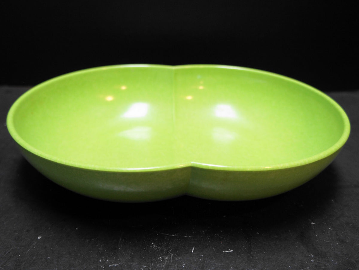 Branchell Color Flyte Lime Green Melmac Oval Bowl MCM Vintage