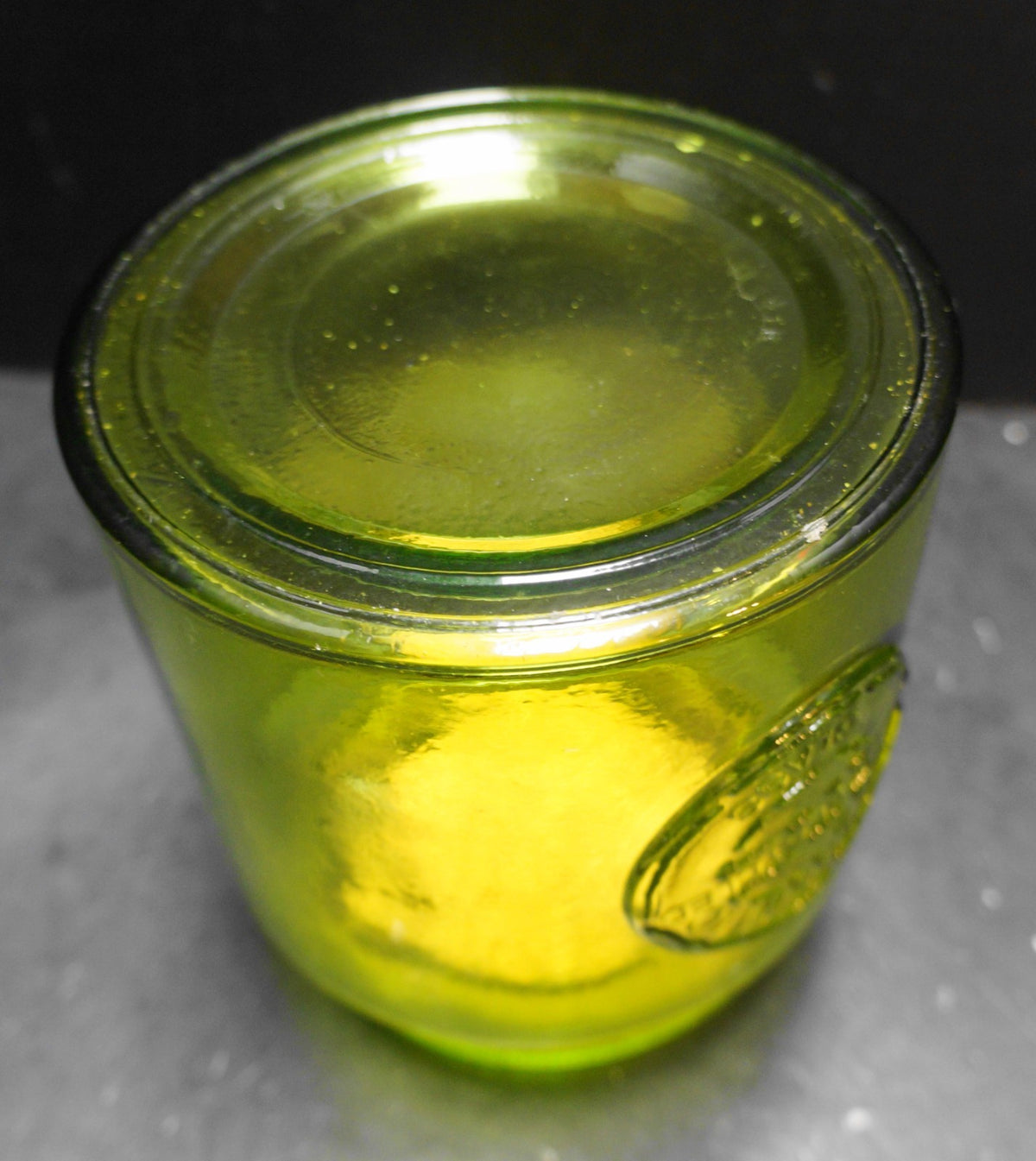 Vidrios San Miguel 100% Recycled Glass Green Canister Cork Stopper