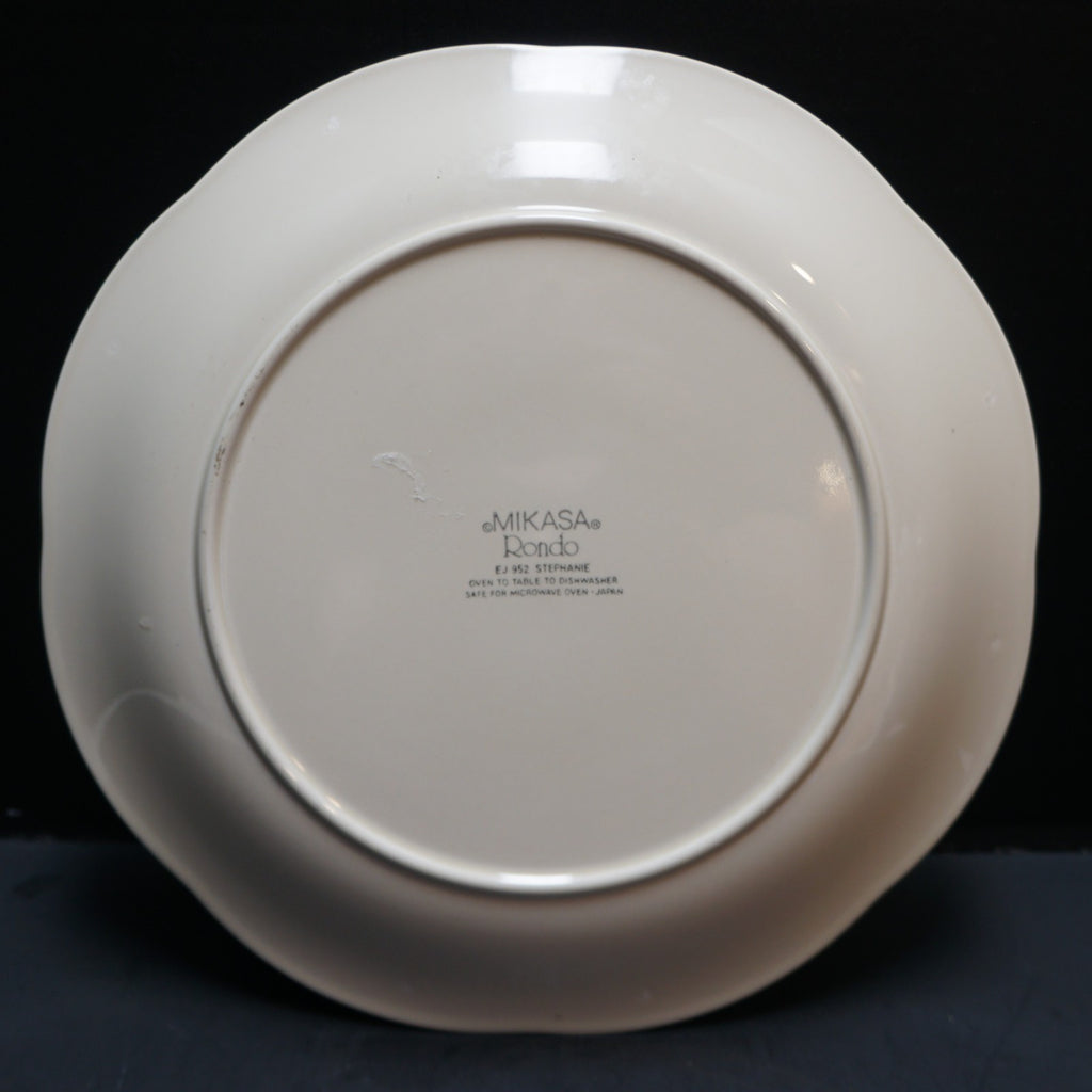 Mikasa Rondo Stephanie Chop Plate Round Platter Wildflowers