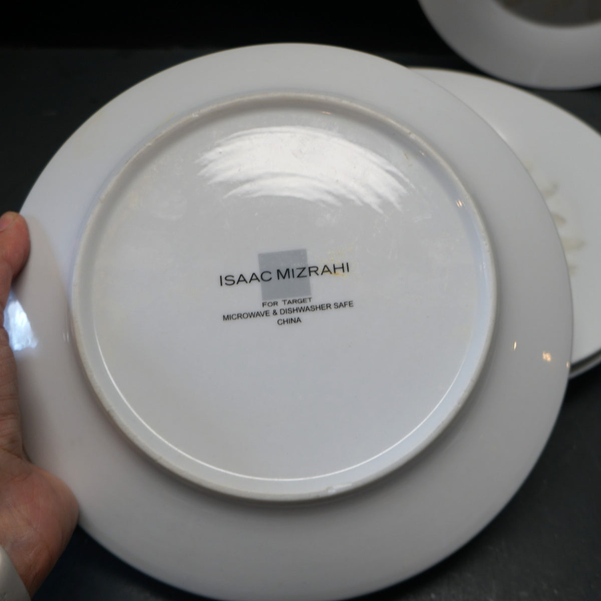 Isaac Mizrahi For Target White Daisy Salad Dessert Plates Set of 4 2005