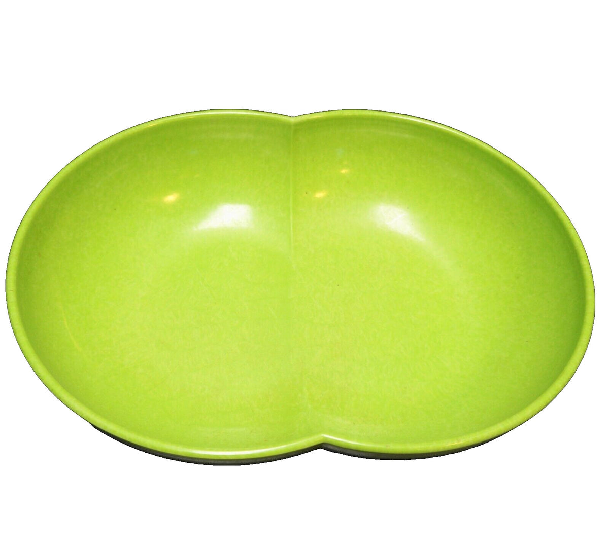 Branchell Color Flyte Lime Green Melmac Oval Bowl MCM Vintage