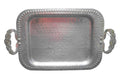 Continental Silverlook Brilliantone Wild Rose Rectangle Tray
