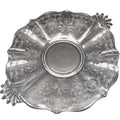 Fostoria Navarre Etch Baroque Blank Handled Cake Plate 12 3/8 IN