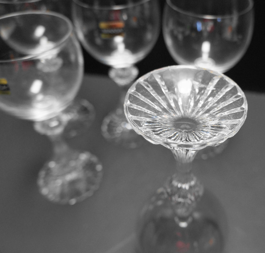 Mikasa The Ritz 6 1/2" Wine Glasses Set of 5