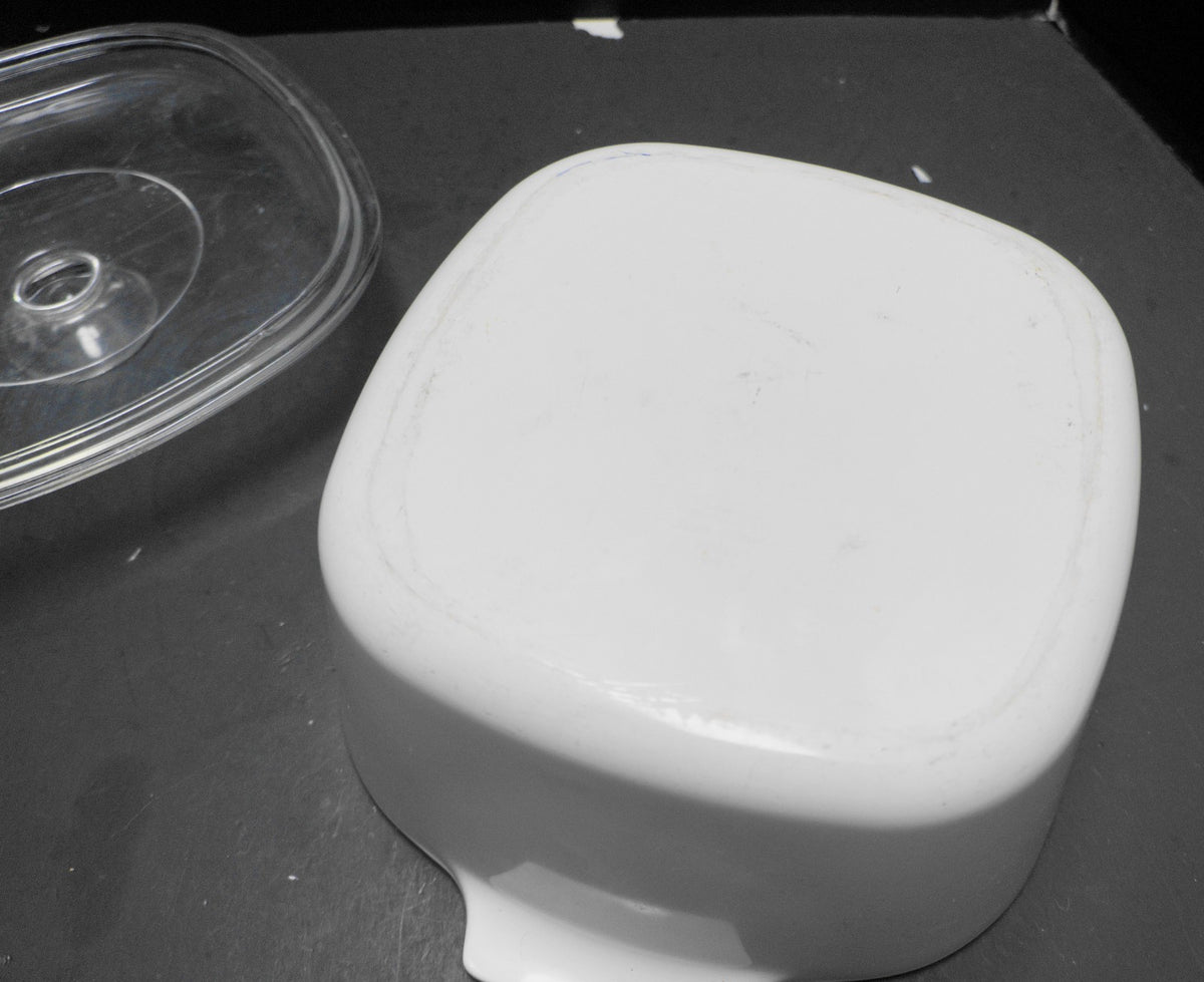 Corning Ware Shell Oil Medallion Blue 3 QT A-3-B Casserole With Lid