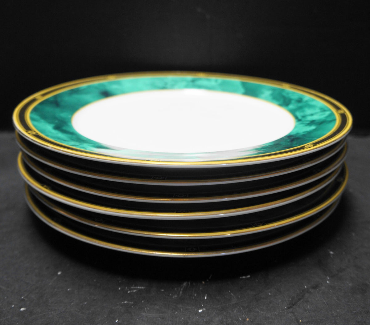 Retroneu Jade Garland Dinner Plates Set of 6