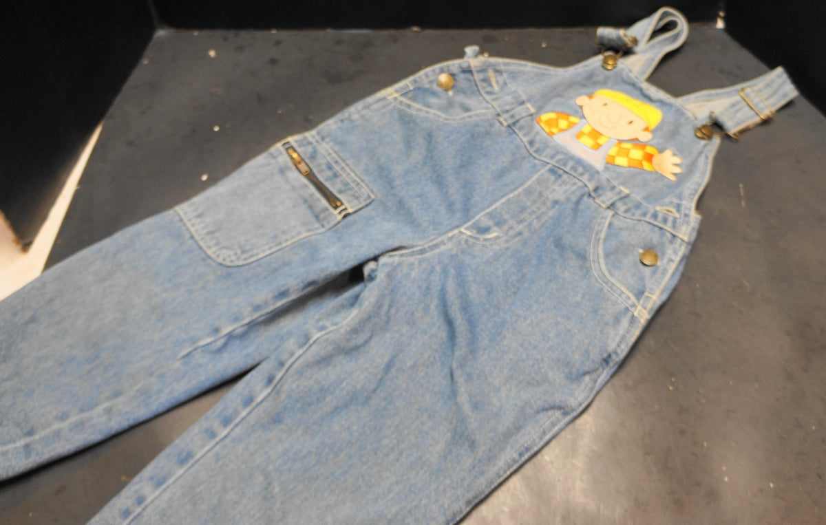 Vintage Bob the Builder 3T Toddler Denim Overalls