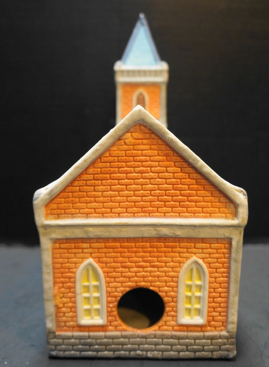 Collins Holiday Expressions Porcelain Lighted House Church Christmas Village