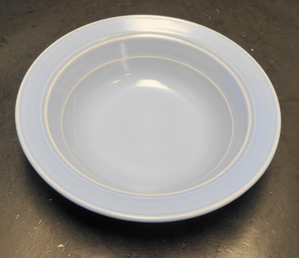 Vernon Kilns Modern California Azure Blue Round Vegetable Bowl