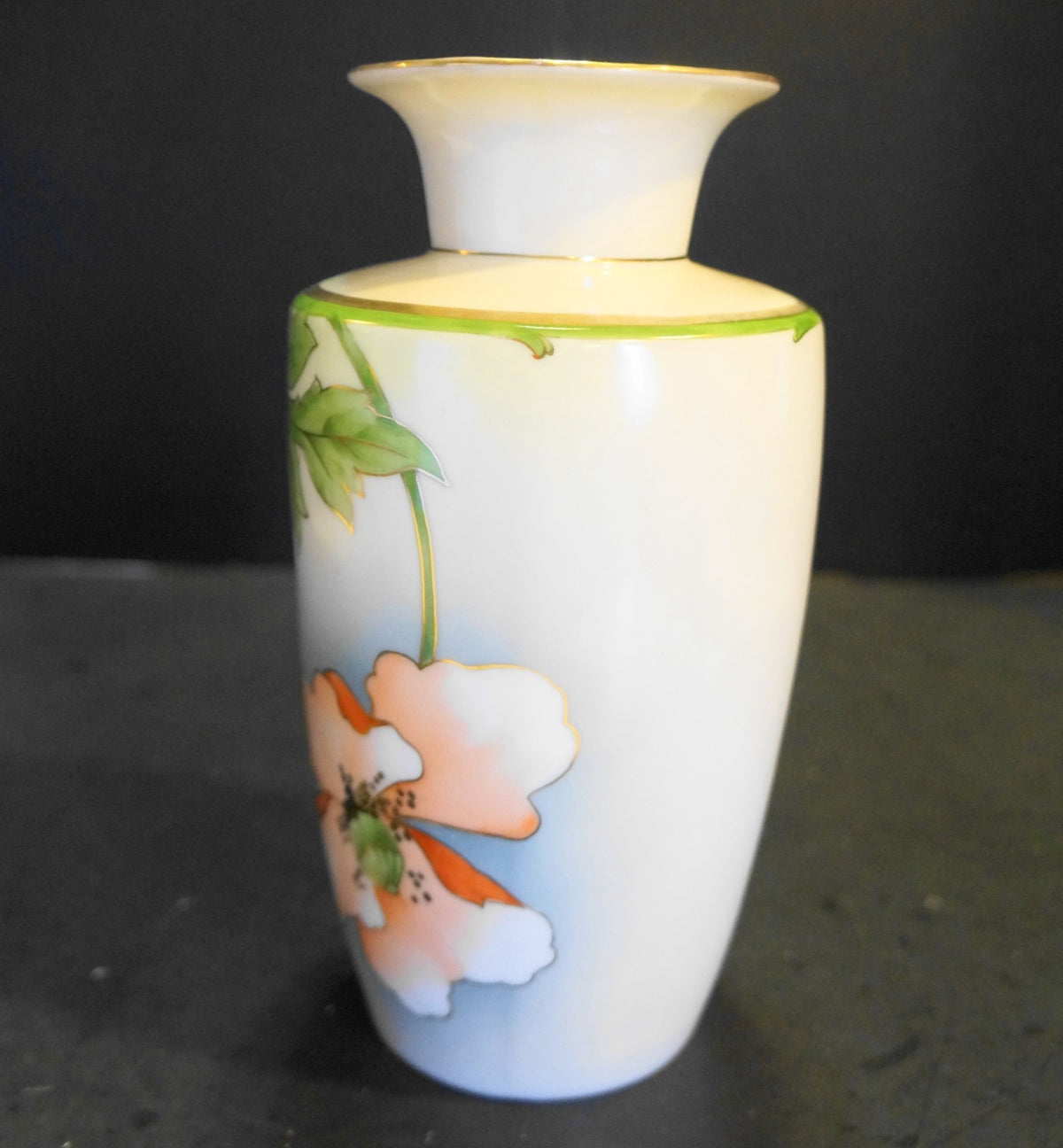 Royal Munich Zeh Scherzer Bavaria Porcelain Hand Painted Vase 1890s
