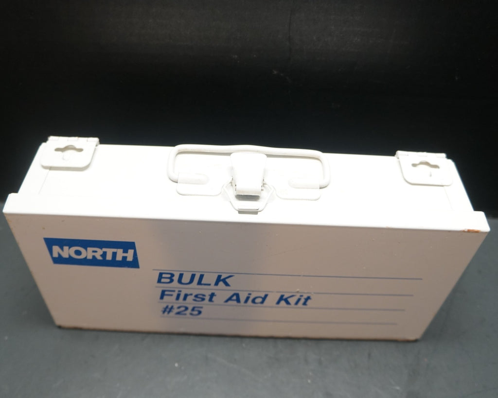 North Bulk Industrial First Aid Kit #25 Wall Mount Some Contents